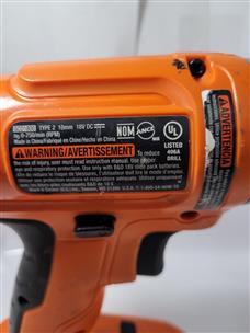 BLACK DECKER GC01800 CORDLESS DRILL Very Good Buya